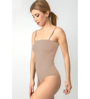DoReMi Dikişsiz Spor Body (Vizon)