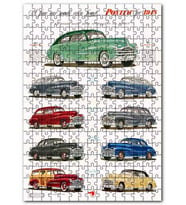 Cakapuzzle Pontiac 1948 Foldout Model Kataloğu Puzzle Yapboz MDF (Ahşap) (500 Parça)