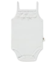 Civil Baby İp Askılı Dantelli 12-24 Ay Kız Çıtçıtlı Badi - Pembe