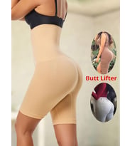 2 Beden Toparlayıcı Göbek,bel, Basen, Kalça Toparlayıcı Seamless Korse Şort (Ten)