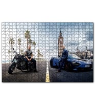 Cakapuzzle Hızlı ve Öfkeli Johnson  Statham  Puzzle Yapboz MDF (Ahşap) (255 Parça)