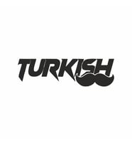 Turkish Araba Sticker siyah 16x5 CM (Siyah)