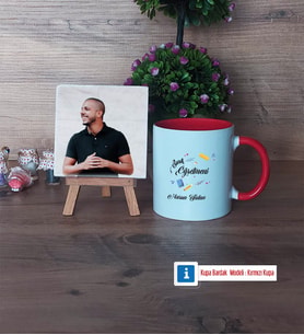 Sınıf Öğretmeni Fotoğraflı Dekoratif Taş, Kupa Bardak Beyaz Hediye Öğretmenler Günü Hediyesi (Model 2)