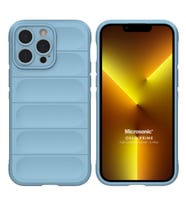 Microsonic Apple iPhone 13 Pro Kılıf Oslo Prime Yeşil (Mavi)