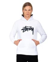 Erkek Kapüşonlu Polar Sweatshirt 6786 BGL-ST03219 (Beyaz)