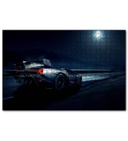 Cakapuzzle Lamborghini Veneno Arkadan Görünüş  Puzzle Yapboz MDF (Ahşap) (500 Parça)