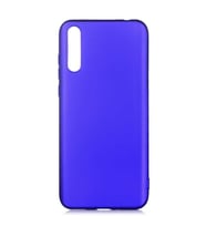 Huawei P Smart S (Y8P) Kılıf Soft Mat Premier Case (SAKS MAVI)