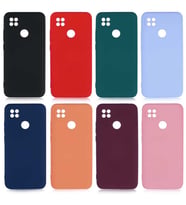 Xiaomi Redmi 9C Kılıf İçi Kadife Lansman Kapak (Kırmızı)