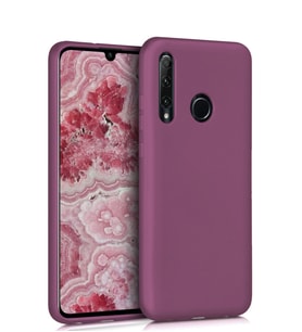 Microsonic Matte Silicone Huawei Honor 20 Lite Kılıf (Mor)