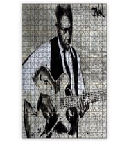 Cakapuzzle Country Gitarist Puzzle Yapboz MDF (Ahşap) (1000 Parça)