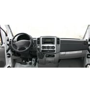 Meriç® Mercedes Sprinter Ön Torpido Kaplama Maun 18 Parça 2006-2014 (Alüminyum)