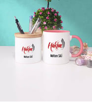 Hakim Kupa Bardak ve Kalemlik Hediye Seti (Model 3)