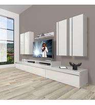Decoraktiv Ekoflex 8d Mdf Tv Ünitesi Tv Sehpası (Beyaz)