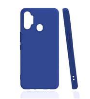Tecno Spark 7 Pro Kılıf Biye Yumuşak Silikon Case (Mavi)