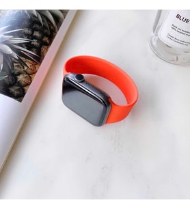 Apple Watch 40mm KRD-31 Large Silikon Kordon (Turuncu)