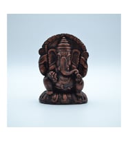 Ganesha Budha Dekoratif Biblo Heykel (Bronz)