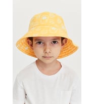 Benittokids Erkek Çocuk Desenli Bucket Şapka 7007 (Sarı)