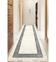 Dijital Baskılı Kaymaz Taban Yıkanabilir Modern Yolluk Ve Koridor Halısı NDU-SD-1077 (Çok Renkli)