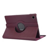 Honor Pad X8 10.1 inç Kılıf 360 Dönebilen Standlı Case (Mor)