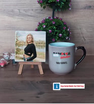 Radyoloji Teknikeri Fotoğraflı Dekoratif Taş, Kupa Bardak Beyaz Hediye (Model 10)