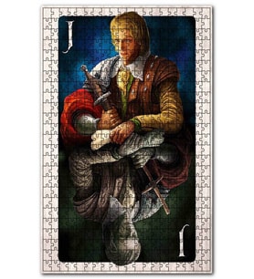 Cakapuzzle Joker İskanbil Kağıt Ve Ölüm Hayelet Puzzle Yapboz MDF (Ahşap) (1000 Parça)