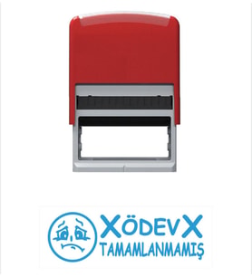 Ödev Tamamlanmamış Öğretmen Kaşesi 2 (Mavi)
