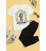 Çocuk Arizona Alt - Üst Eşofman Takımı (A.Beyaz)