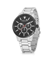 Polo Air Erkek Kol Saati PL-0792Ex (Gümüş-Siyah)
