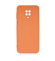 Xiaomi Redmi Note 9 Pro Kılıf İçi Kadife Lansman Kapak (Turuncu)