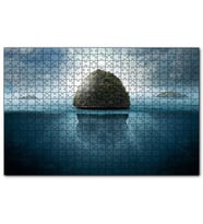 Cakapuzzle Tropikal Kurukafa Adası  Puzzle Yapboz MDF (Ahşap) (1000 Parça)