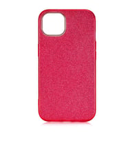 Uyumlu Model Apple iPhone 13 Mini Kılıf Simli Parlak Shining Kapak (Kırmızı)