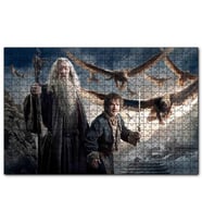 Cakapuzzle Yüzüklerin Efendisi Hobbit Ve Gandalf Görseli  Puzzle Yapboz MDF (Ahşap) (500 Parça)
