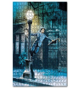 Cakapuzzle Yağmurda Şarkı Söyleyen Adam Puzzle Yapboz MDF (Ahşap) (500 Parça)