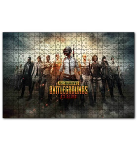 Cakapuzzle PUBG Poster  Puzzle Yapboz MDF (Ahşap) (255 Parça)
