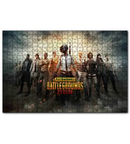 Cakapuzzle PUBG Poster  Puzzle Yapboz MDF (Ahşap) (255 Parça)