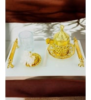 Promise Söz Nişan Kahve Tepsisi (Bronz)