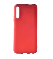 Huawei P Smart Pro 2019 Kılıf Soft Mat Premier Case (Kırmızı)