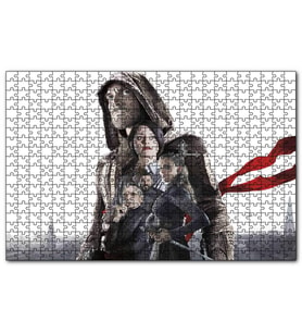 Cakapuzzle Suikastçı Film Afişi Görseli  Puzzle Yapboz MDF (Ahşap) (1000 Parça)