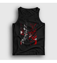 Presmono Unisex Beyaz Wild Anime Naruto Atlet 134649tt (Siyah)