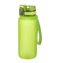 Uzspace 650 ml Tritan Su Matarası 14 Farklı Renk Softtouch  (Yeşil)