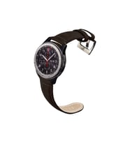 BİPOWER Samsung Watch 22mm KRD21 Süet Kordon (Kahverengi)