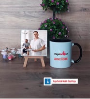 Fizyoterapist Fotoğraflı Dekoratif Taş, Kupa Bardak Beyaz Hediye (Model 11)