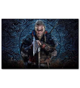 Cakapuzzle Assassins Creed Valhalla Savaşçı Görseli  Puzzle Yapboz MDF (Ahşap) (1000 Parça)