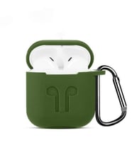 Airpods - İnpods - İ12 Uyumlu Kılıf (Çimen Yeşili)