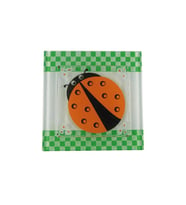 Cam Gider Kapağı Süsü Cam Gider Kapak Dekoratif Banyo Gider Süsü 10x10 (Karamel)