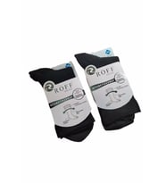 Roff Erkek Diyabetik Şeker Soket Çorap 14408 - 6 Adet (Karışık)