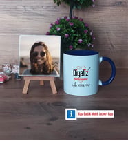Diyaliz Teknisyeni Fotoğraflı Dekoratif Taş, Kupa Bardak Beyaz Hediye Diyaliz Teknisyenine Hediye (Model 3)