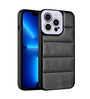 Apple iPhone 13 Pro Max Kılıf Airbagli Renkli Zore Seksek Kılıf (Siyah)