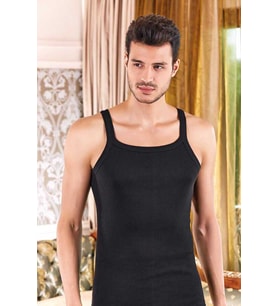 Berrak 1044 Erkek Kaşkorse Atlet (Siyah)