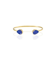 Kadir Jewellery 22 Ayar Altın Kaplama El İşçiliği Zirkon Taşlı Kadın Charm Bileklik (Parlement)
